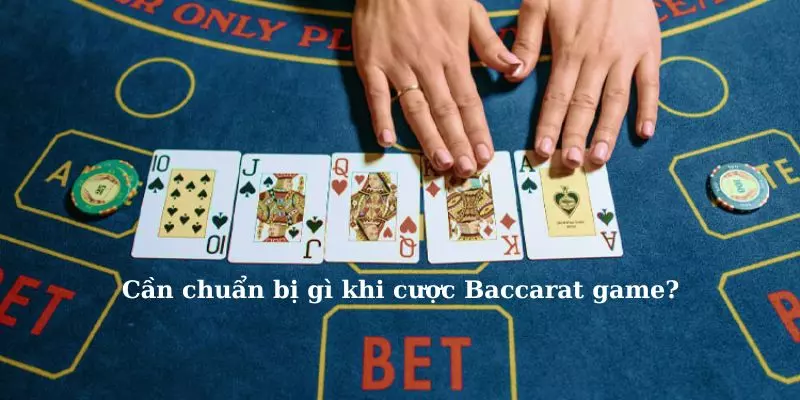 Cần chuẩn bị gì khi cược baccarat game?